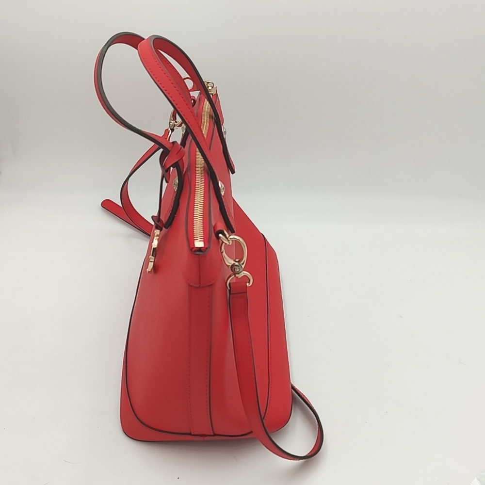 Henri Bendel Red Crossbody Satchel - Picture 3 of 15